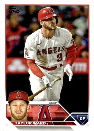 2023 Topps Taylor Ward baseball card with original gloss in NM-MT condition