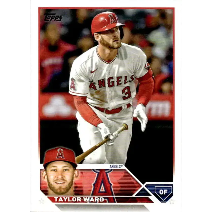 2023 Topps #103 Taylor Ward NM-MT Los Angeles Angels Baseball Card - Baseball Card Single