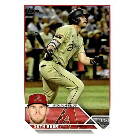 2023 Topps #105 Seth Beer NM-MT Arizona Diamondbacks Baseball Card - Baseball Card Single