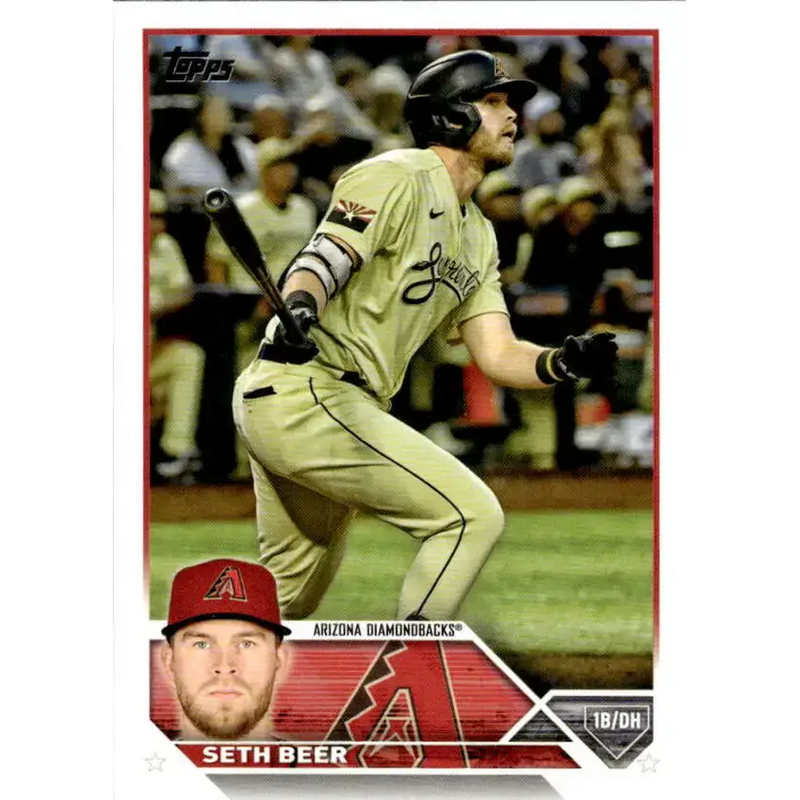 2023 Topps #105 Seth Beer NM-MT Arizona Diamondbacks Baseball Card - Baseball Card Single