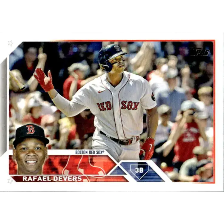 2023 Topps #11 Rafael Devers NM-MT Boston Red Sox Baseball Card - Baseball Card Single