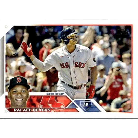 2023 Topps #11 Rafael Devers NM-MT Boston Red Sox Baseball Card - Baseball Card Single