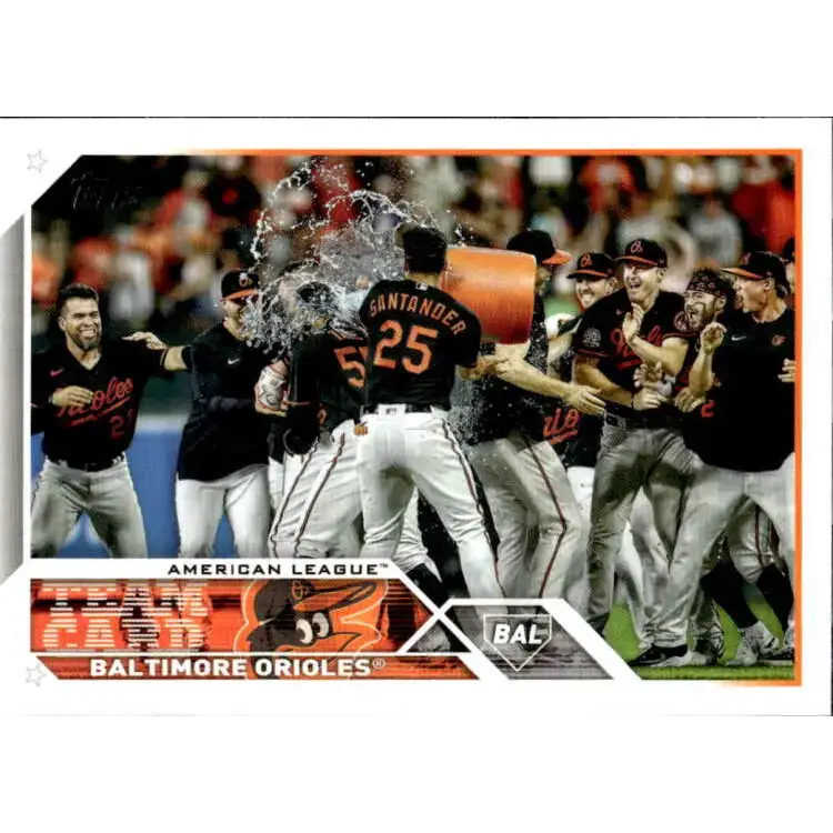 2023 Topps #112 Baltimore Orioles NM-MT Team Card Baseball Card - Baseball Card Single