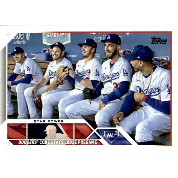 2023 Topps #113 Mookie Betts NM-MT Los Angeles Dodgers Baseball Card - Baseball Card Single