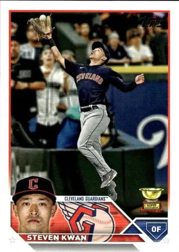 2023 Topps #116 Steven Kwan NM-MT Guardians ID:50109 - Baseball Card Single
