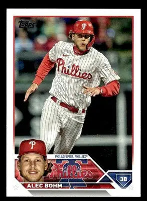 2023 Topps #128 Alec Bohm - Baseball Card Single