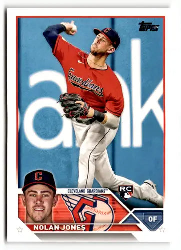 2023 Topps Nolan Jones original gloss mint rc rookie baseball card near mint condition