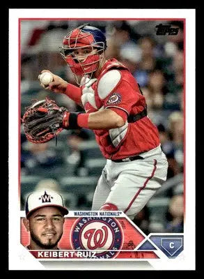 2023 Topps #130 Keibert Ruiz - Baseball Card Single