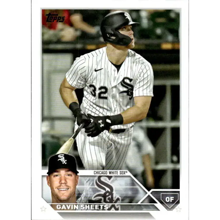 2023 Topps #132 Gavin Sheets NM-MT Chicago White Sox Baseball Card - Baseball Card Single
