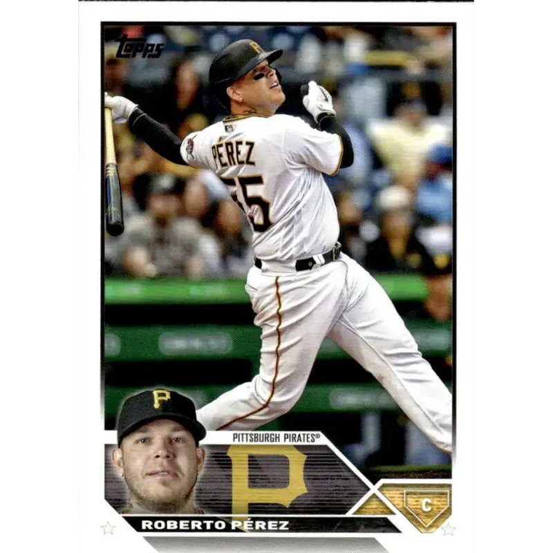 2023 Topps #133 Roberto Perez NM-MT Pittsburgh Pirates Baseball Card - Baseball Card Single