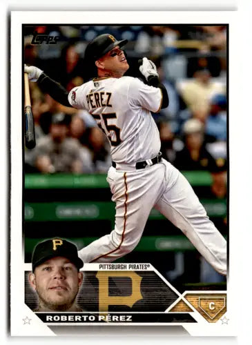 2023 Topps #133 Roberto Perez NM Near Mint Pirates ID:49793 - Baseball Card Single