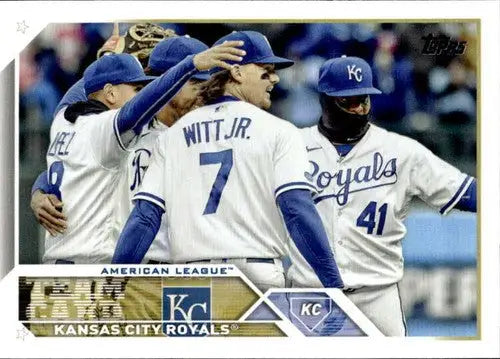 2023 Topps #134 Kansas City Royals NM-MT ID:58625 - Baseball Card Single