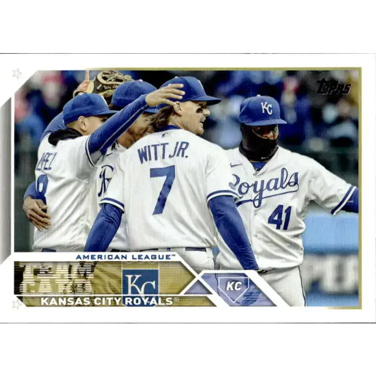 2023 Topps #134 Kansas City Royals NM-MT Team Card Baseball Card - Baseball Card Single