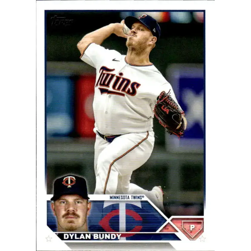 2023 Topps #136 Dylan Bundy NM-MT Minnesota Twins Baseball Card - Baseball Card Single