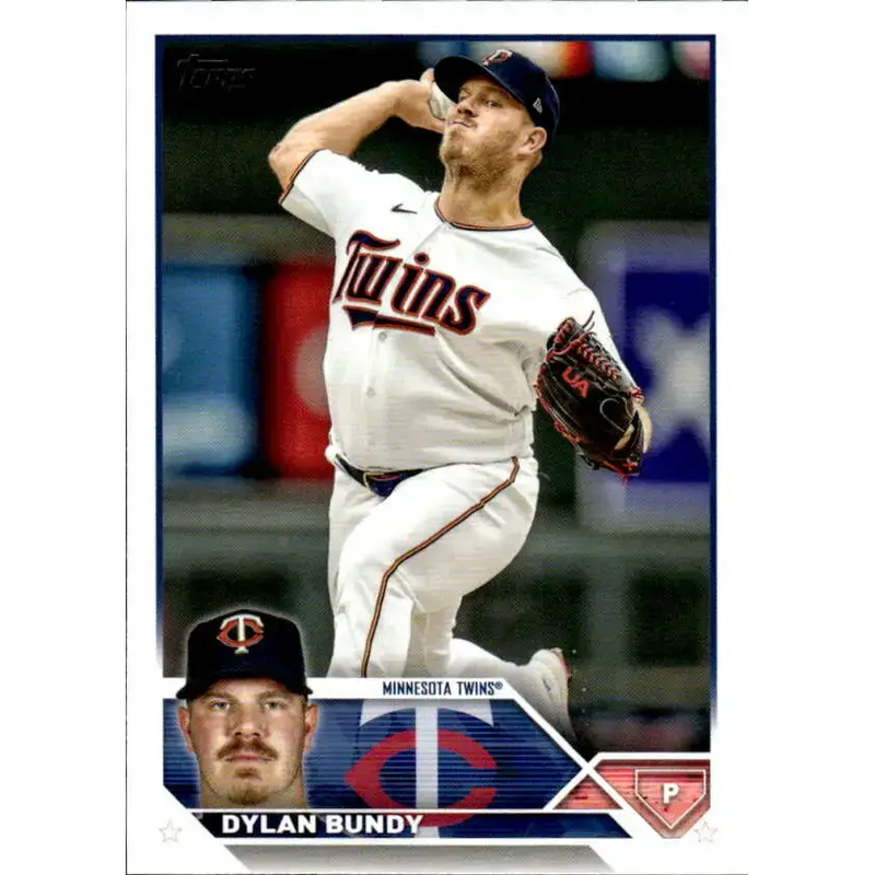 2023 Topps #136 Dylan Bundy NM-MT Minnesota Twins Baseball Card - Baseball Card Single