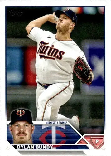 2023 Topps #136 Dylan Bundy NM-MT Twins ID:49994 - Baseball Card Single