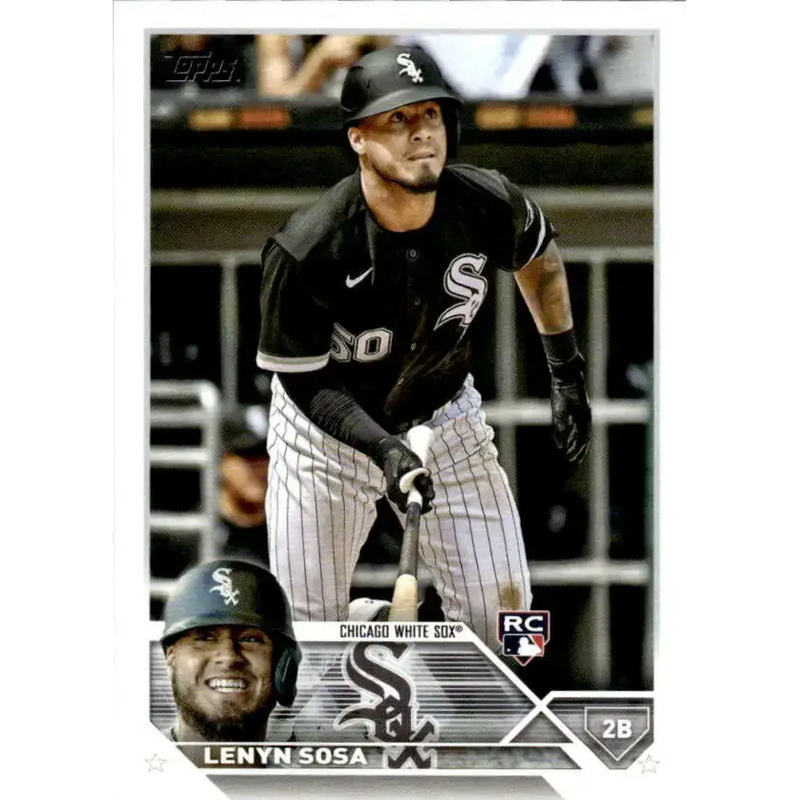 2023 Topps #140 Lenyn Sosa NM-MT RC Rookie Chicago White Sox Baseball Card - Baseball Card Single