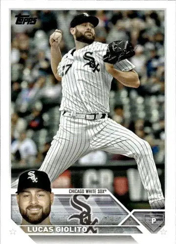 2023 Topps #142 Lucas Giolito NM-MT White Sox ID:58989 - Baseball Card Single