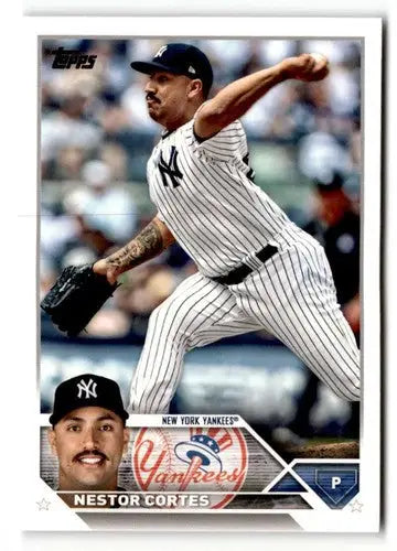 2023 Topps #143 Nestor Cortes EX/NM ID:50541 - Baseball Card Single
