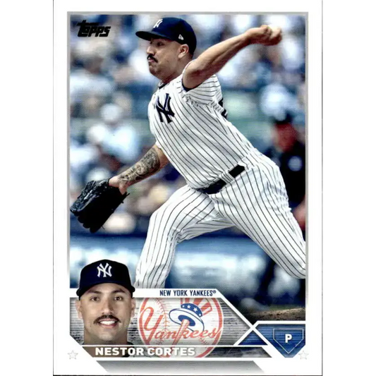 2023 Topps #143 Nestor Cortes NM-MT New York Yankees Baseball Card - Baseball Card Single