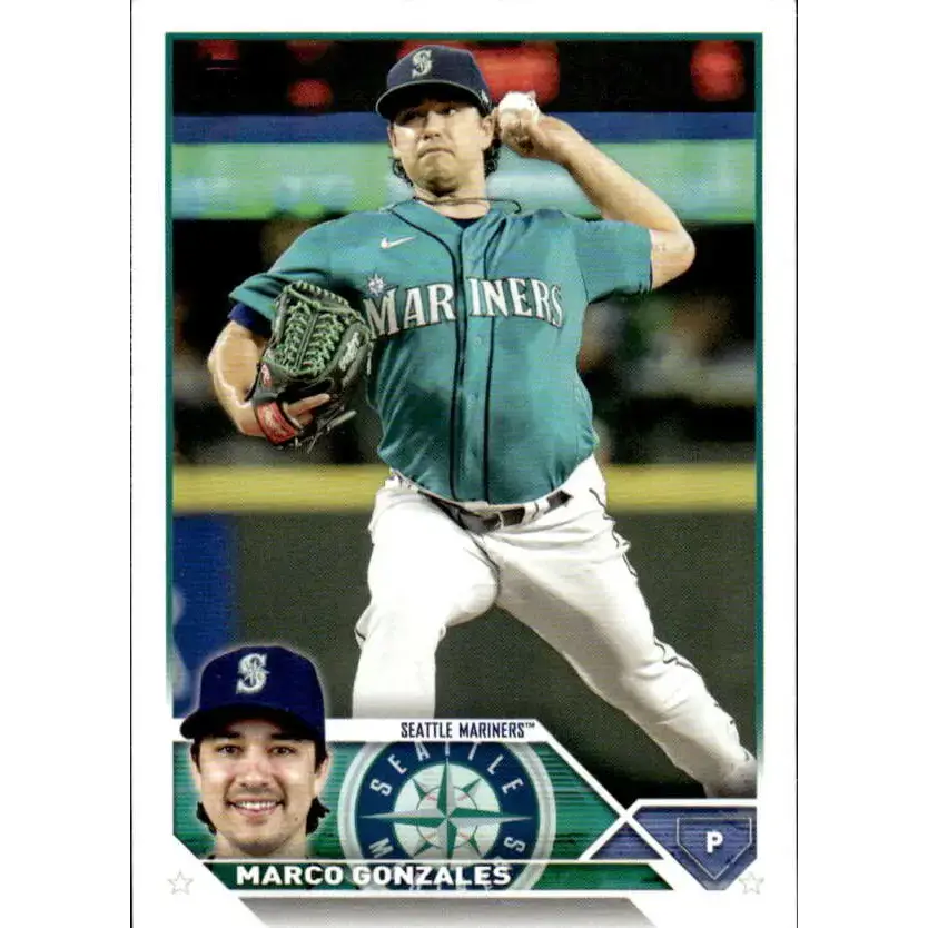 2023 Topps #144 Marco Gonzales NM-MT Seattle Mariners Baseball Card - Baseball Card Single