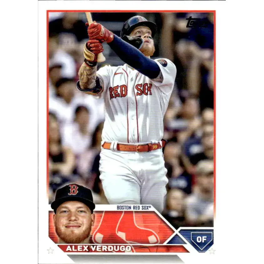 2023 Topps #146 Alex Verdugo NM-MT Boston Red Sox Baseball Card - Baseball Card Single