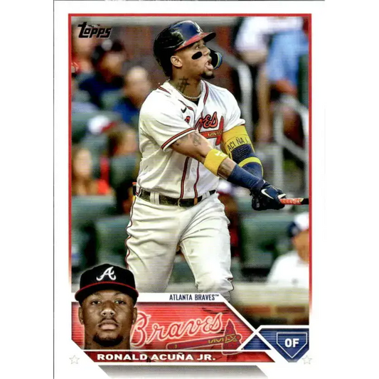 2023 Topps #150 Ronald Acuna Jr. NM-MT Atlanta Braves Baseball Card