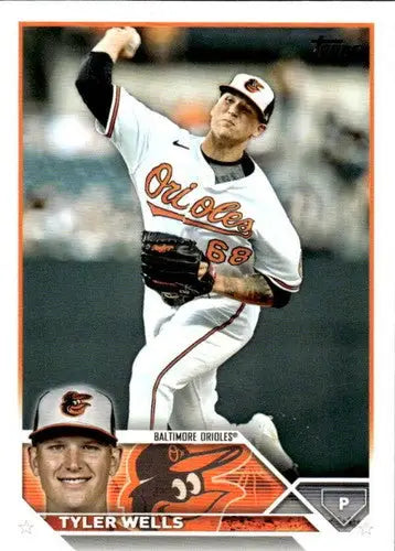 2023 Topps #151 Tyler Wells NM-MT Orioles ID:58639 - Baseball Card Single