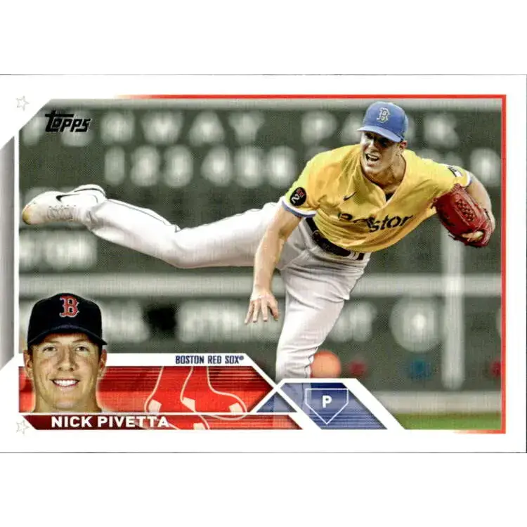 2023 Topps #152 Nick Pivetta NM-MT Boston Red Sox Baseball Card - Baseball Card Single