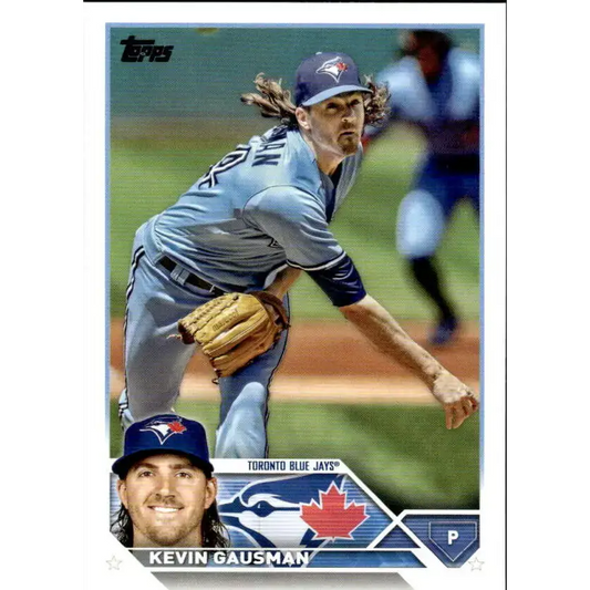 2023 Topps #153 Kevin Gausman NM-MT Toronto Blue Jays Baseball Card - Baseball Card Single