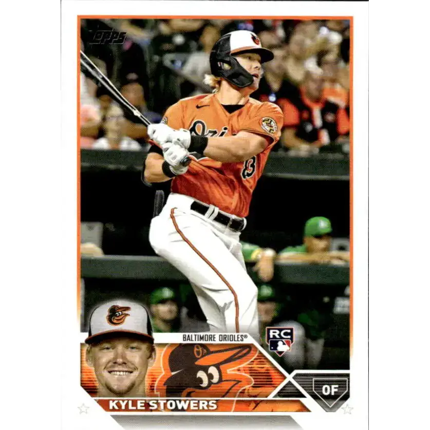 2023 Topps #156 Kyle Stowers NM-MT RC Rookie Baltimore Orioles Baseball Card - Baseball Card Single