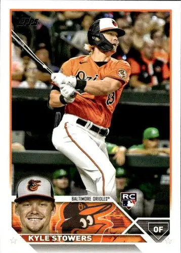 2023 Topps #156 Kyle Stowers NM-MT RC Rookie Orioles ID:58679 - Baseball Card Single