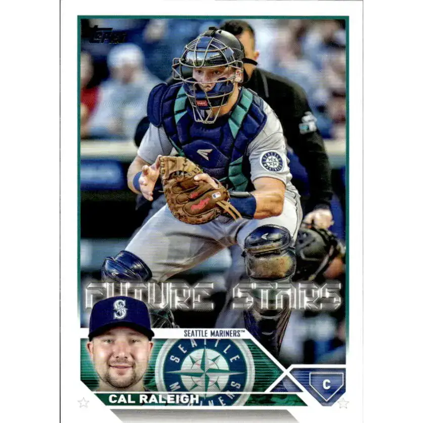 2023 Topps #160 Cal Raleigh NM-MT Seattle Mariners Baseball Card - Baseball Card Single