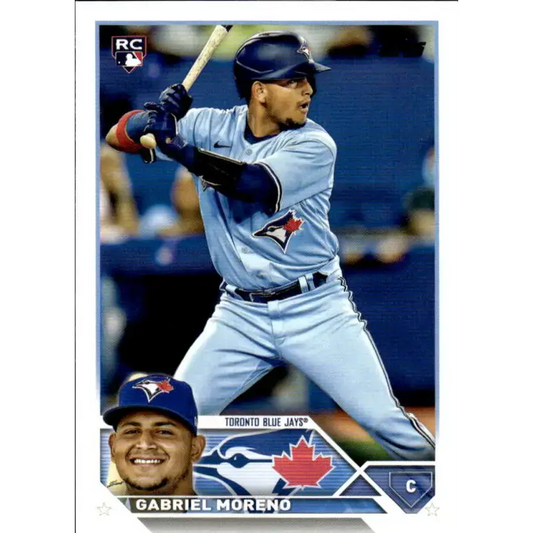 2023 Topps #169 Gabriel Moreno NM-MT RC Rookie Toronto Blue Jays Baseball Card - Baseball Card Single