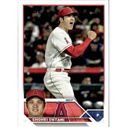 2023 Topps #17 Shohei Ohtani NM-MT Los Angeles Angels Baseball Card