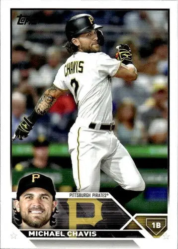 2023 Topps #170 Michael Chavis NM-MT Pirates ID:58621 - Baseball Card Single