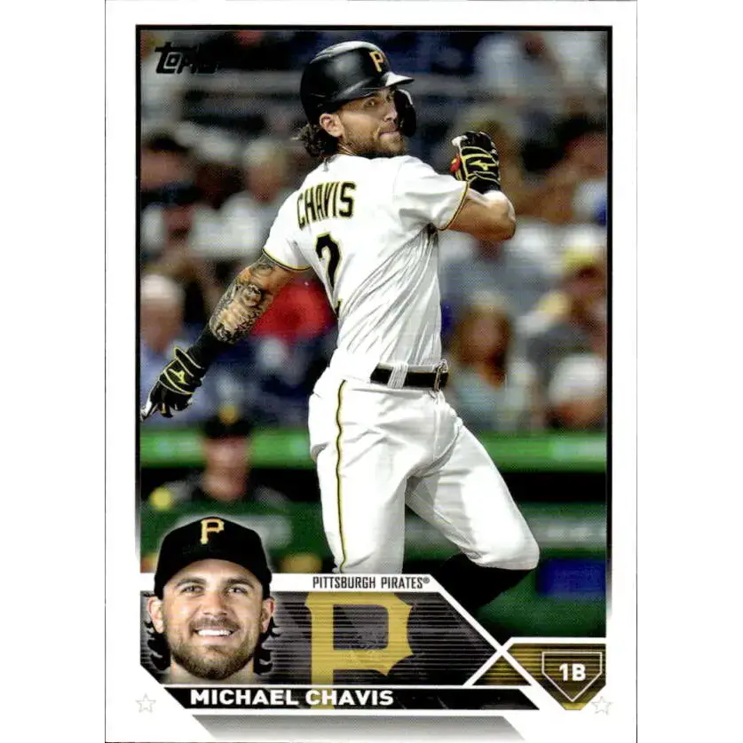 2023 Topps #170 Michael Chavis NM-MT Pittsburgh Pirates Baseball Card - Baseball Card Single
