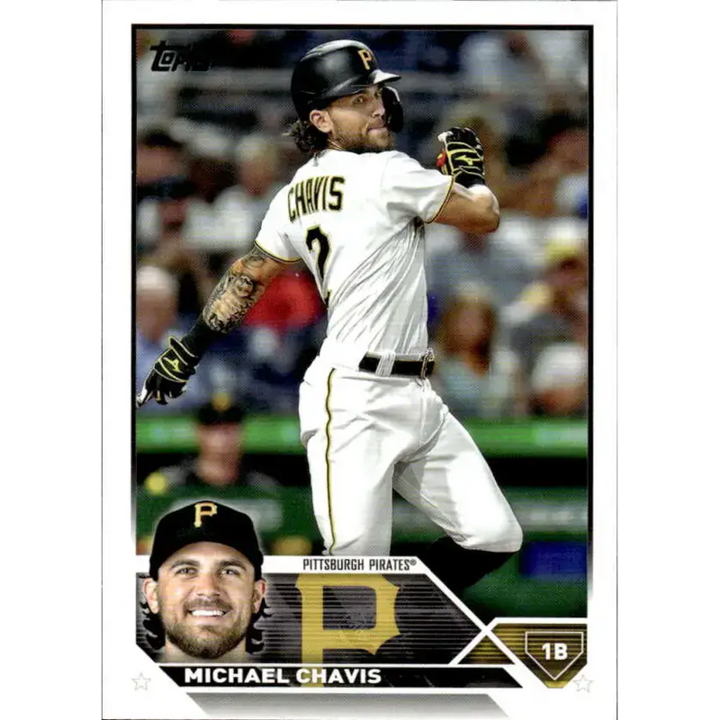 2023 Topps #170 Michael Chavis NM-MT Pittsburgh Pirates Baseball Card - Baseball Card Single
