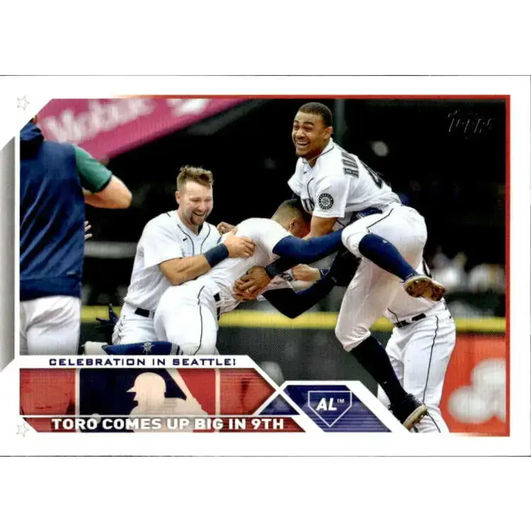2023 Topps #174 Julio Rodriguez NM-MT Seattle Mariners Baseball Card - Baseball Card Single