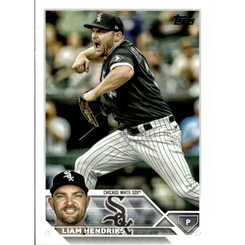 2023 Topps #175 Liam Hendriks NM-MT Chicago White Sox Baseball Card - Baseball Card Single