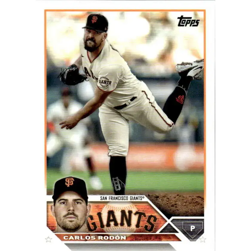 2023 Topps #179 Carlos Rodon NM-MT San Francisco Giants Baseball Card - Baseball Card Single