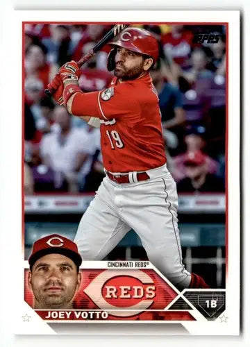 2023 Topps #19 Joey Votto NM ID:50639 - Baseball Card Single