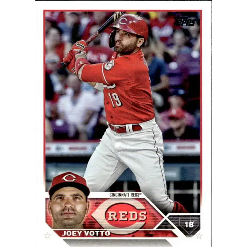 2023 Topps #19 Joey Votto NM-MT Cincinnati Reds Baseball Card - Baseball Card Single
