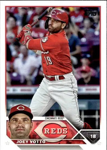 2023 Topps #19 Joey Votto NM-MT Reds ID:49760 - Baseball Card Single