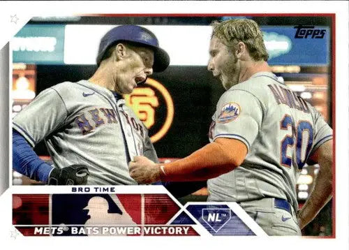 2023 Topps #190 Pete Alonso NM-MT Mets ID:49828 - Baseball Card Single