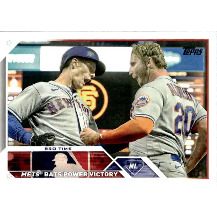 2023 Topps #190 Pete Alonso NM-MT New York Mets Baseball Card - Baseball Card Single