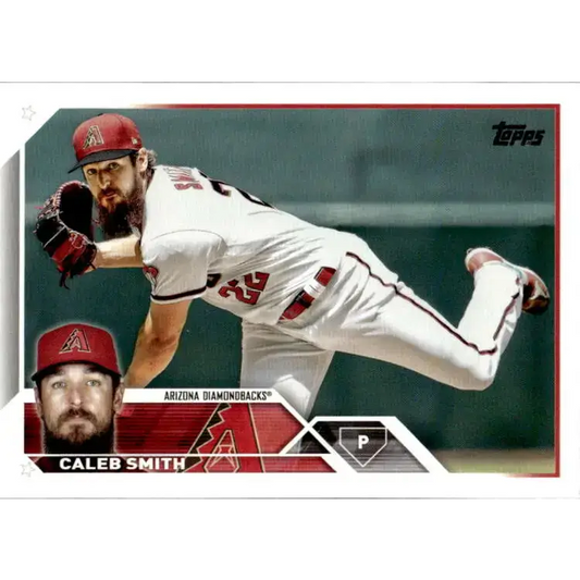 2023 Topps #191 Caleb Smith NM-MT Arizona Diamondbacks Baseball Card - Baseball Card Single