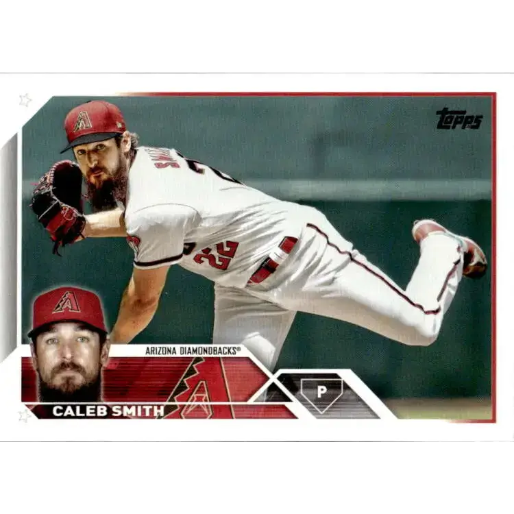 2023 Topps #191 Caleb Smith NM-MT Arizona Diamondbacks Baseball Card - Baseball Card Single