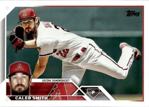 2023 Topps #191 Caleb Smith NM-MT Diamondbacks ID:58139 - Baseball Card Single