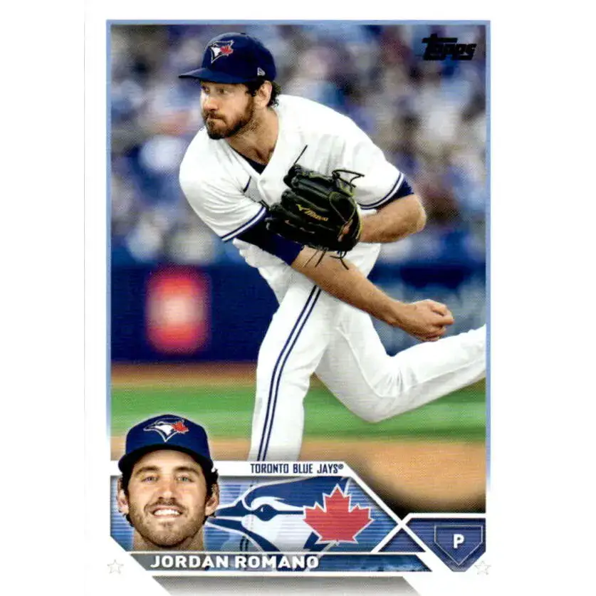 2023 Topps #196 Jordan Romano NM-MT Toronto Blue Jays Baseball Card - Baseball Card Single